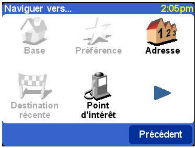 TOMTOM RIDER - Calcul d'un premier itinétaire - 2