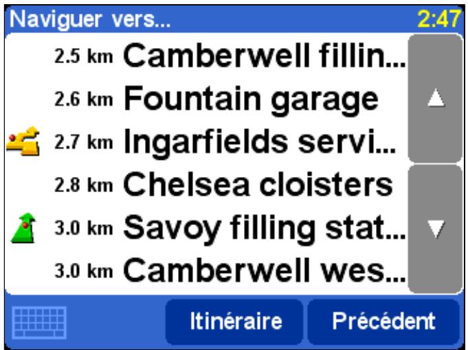 TOMTOM RIDER - Naviguer vers… - 2