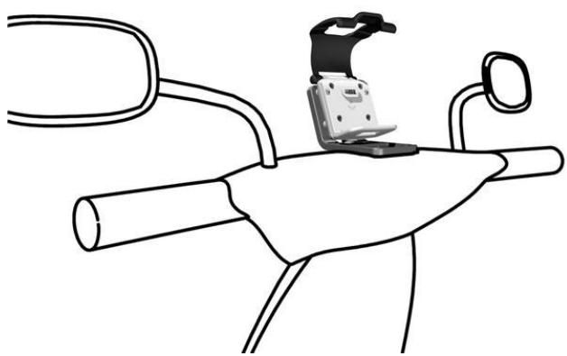 TOMTOM RIDER - Fixation adhésive - 3