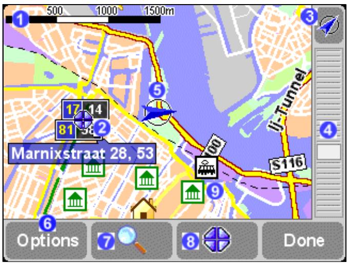 TOMTOM RIDER - Utilisation de la carte - 2