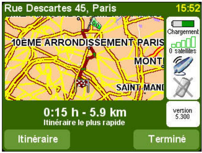 TOMTOM RIDER - Calcul d'un premier itinétaire - 6