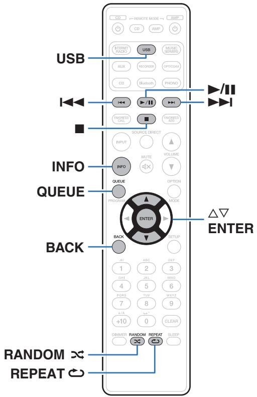 MARANTZ PM7000N - Lecture du content d'un dispositif mémoire USB - 1