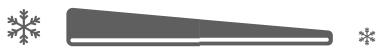 WINIA WRN-G2905X - Contrôle de la température du congélateur - 1