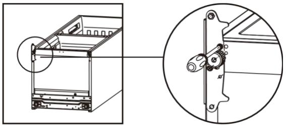 WINIA WRN-G2905X - Inversion du sens d'ouverture des portes - 9