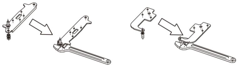 WINIA WRN-G2905X - Inversion du sens d'ouverture des portes - 8