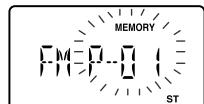 SHARP XL-MP8H - ■ Mise en mémoire d'une station - 2