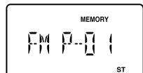 SHARP XL-MP8H - ■ Mise en mémoire d'une station - 3