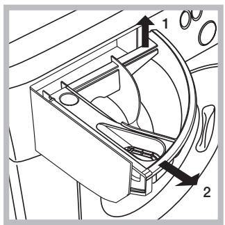 HOTPOINT CHWD 129 EU - Nettoyage du tiroir à produits les-siviels. - 1