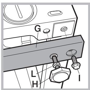 HOTPOINT CHWD 129 EU - Réglage de la machine en hauteur. - 1