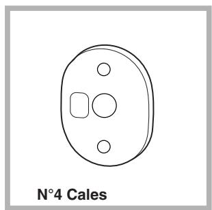 HOTPOINT CHWD 129 EU - Accessoires montage porte (Fig.1-2-3-4-5). - 6