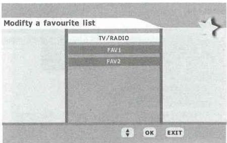 AKAT DLC-D1905-L - MODIFICATIONS LISTE DE CHAINES FAVORITES - 7