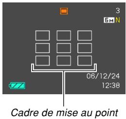 CASIO EX-Z600 - ■ Spécification de la zone d'autofocus - 2