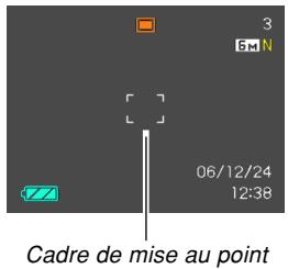 CASIO EX-Z600 - ■ Spécification de la zone d'autofocus - 1
