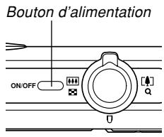 CASIO EX-Z600 - Pourmettressous tensionl'appareil photo - 1