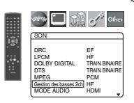 DENON DVD-1920 BKE2 - MODE AUDIO (Défaut : HDMI) - 5