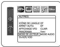 DENON DVD-1920 BKE2 - MODE DE LECTEUR (Default: MODE AUDIO) - 1