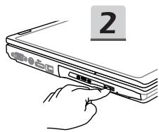 MSI GEG2 60D-447-FR - Comment utiliser le lecteur de disque optique - 1