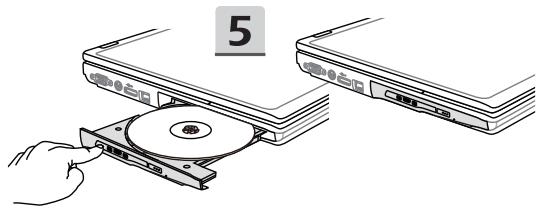 MSI GEG2 60D-447-FR - Comment utiliser le lecteur de disque optique - 4
