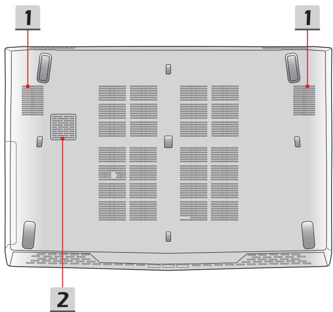 MSI GEG2 60D-447-FR - Vue de dessous - 1