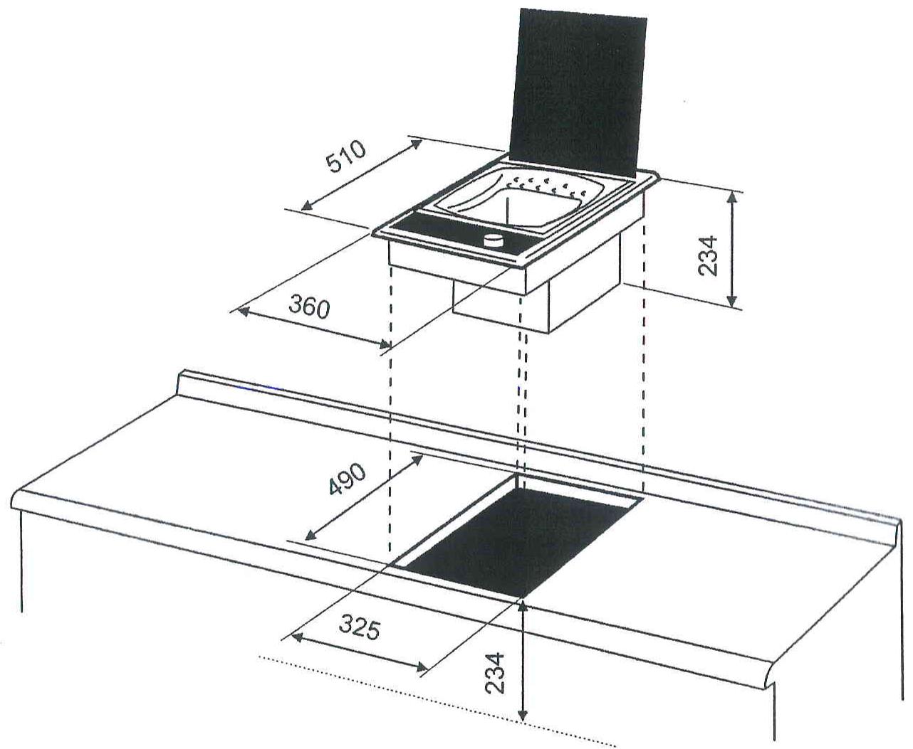 SCHOLTES FRE 300 MIX - ENCASTREMENT - 1