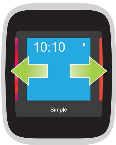 ASUS ZENWATCH2-WI5010 - Désactiver les notifications et visualiser le niveau de charge de la batterie - 3