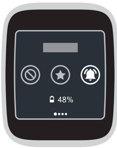 ASUS ZENWATCH2-WI5010 - Désactiver les notifications et visualiser le niveau de charge de la batterie - 1