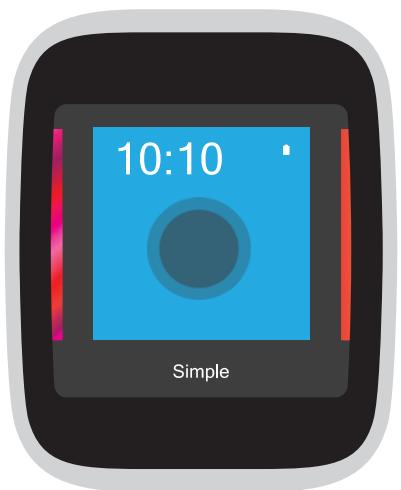 ASUS ZENWATCH2-WI5010 - Désactiver les notifications et visualiser le niveau de charge de la batterie - 2