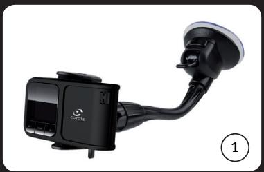 COYOTE NOUVEAU PACK 12 mois - LE KIT SUPPORT VOITURE - 1