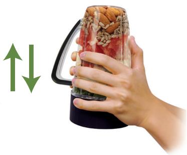 NUTRIBULLET Nutribalance - La technique par secousses - 1