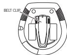 PHILIPS 0AZT9500/01 - Clip ceinture (disponible sur certaines versions) - 2