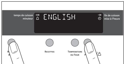 ARTHUR MARTIN FE 4416 ALU - Sélection de la langue - 4