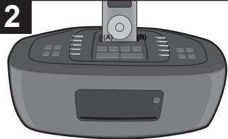 MEMOREX MI9490P - UTILISATION D'UN iPod AVEC CET APPAREIL - 3