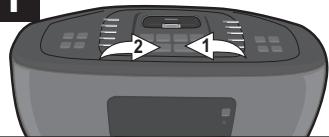 MEMOREX MI9490P - RéGLAGE DU VOLUME ET DE L'ÉGALISATION (EQ) - 1