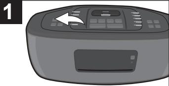 MEMOREX MI9490P - POUR RÉGLER LA MINUTERIE DE MISE EN VEILLE - 1