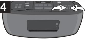 MEMOREX MI9490P - Lecture/pause/arrêt sur le iPod : - 1