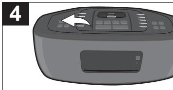 MEMOREX MI9490P - POUR RÉGLER LA MINUTERIE DE MISE EN VEILLE - 4