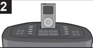 MEMOREX MI9490P - UTILISATION D'UN iPod AVEC CET APPAREIL - 2