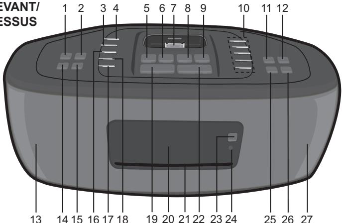 MEMOREX MI9490P - DEVANT/ DESSUS - 1
