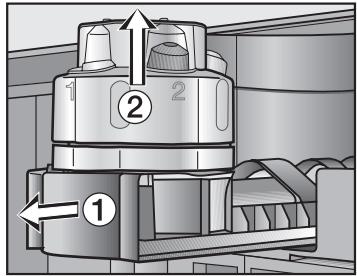 MIELE CVA 3650 - Carrousel et support de carousel - 1