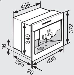 MIELE CVA 3650 - Possibilities d'encastrement et de combinaisons - 4