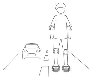 NINEBOT W1 - Avertissements - 2