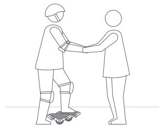 NINEBOT W1 - Monter dessus - 1