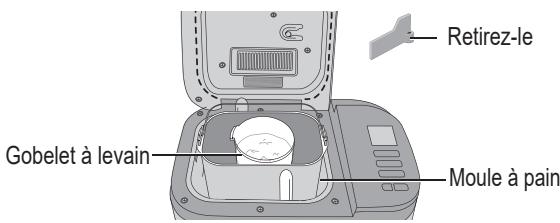 PANASONIC SD-R2530KXE - ÉTAPE 1 Préparation du levain - 1