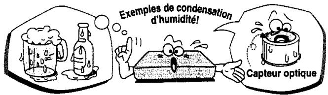 TOSHIBA SD-330E - Remarque sur la condensation d'humidité - 1