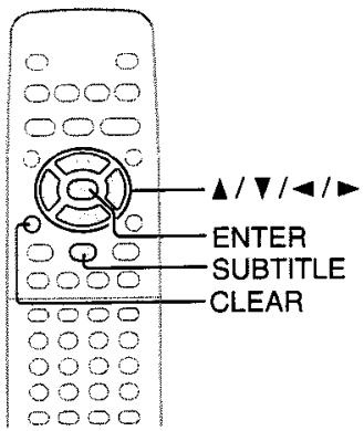 TOSHIBA SD-330E - lection des sous-titres - 2