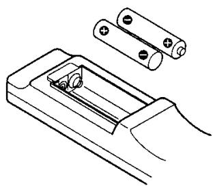 TOSHIBA SD-330E - Insérez les piles (de format R6). - 1