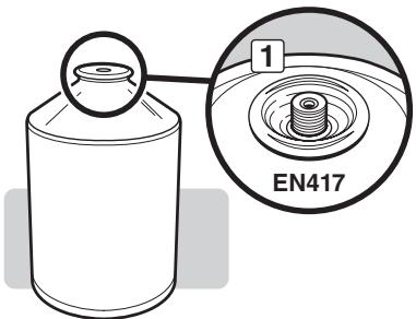 WEBER 50040053 - PRECAUTION : n'utilise que des cartouches marquées « PROPANE » ou « MÉLANGE BUTANE-PROPANE » - 1