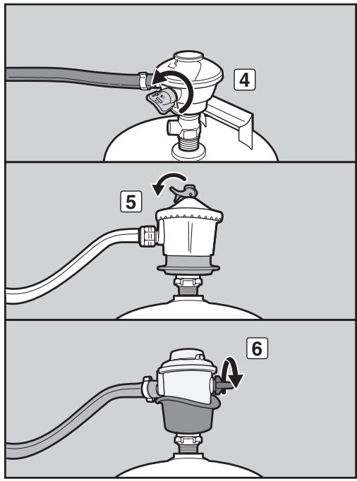 WEBER 50040053 - AVERTISSEMENT : n'allumez pas les brûleurs pendant la vérification de l'étanchéité. - 2