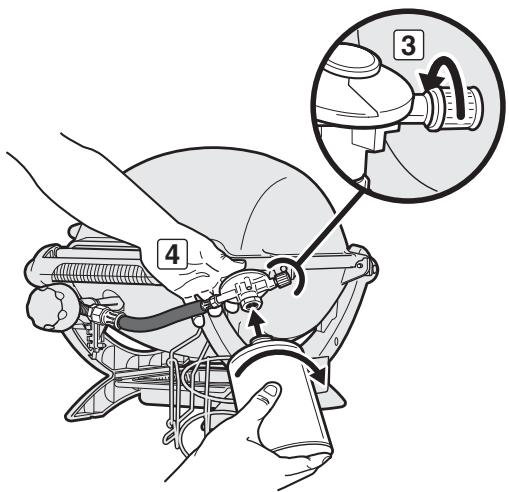 WEBER 50040053 - PRECAUTION : n'utilise que des cartouches marquées « PROPANE » ou « MÉLANGE BUTANE-PROPANE » - 3