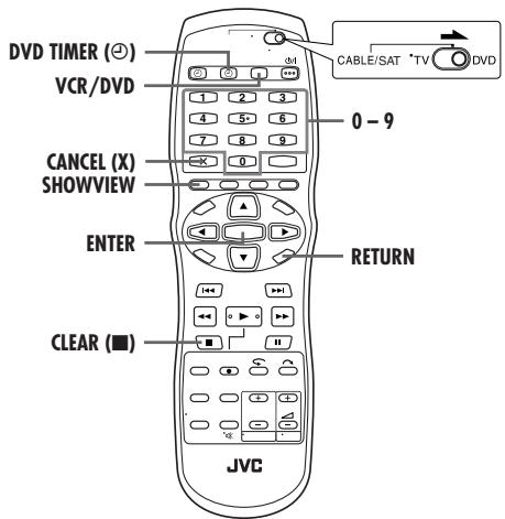 JVC DR-MV1SEF - Enregistrement programme avec le système SHOWVIEW - 2